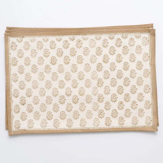 Anika Beige Placemat S/4