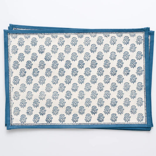 Anika Blue Placemat S/4