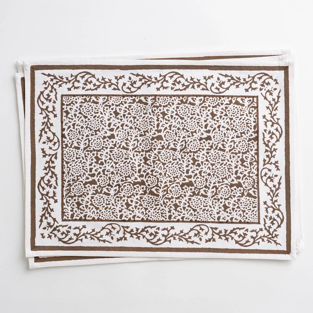 Dark Chocolate Placemat S/4