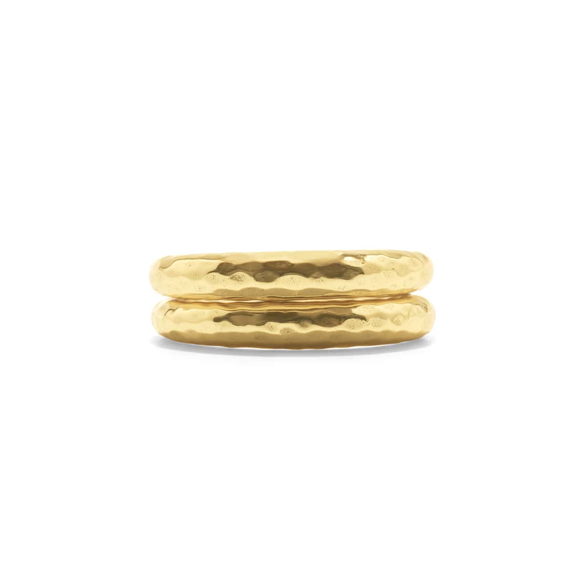 Gold Cleopatra Slice Ring Set