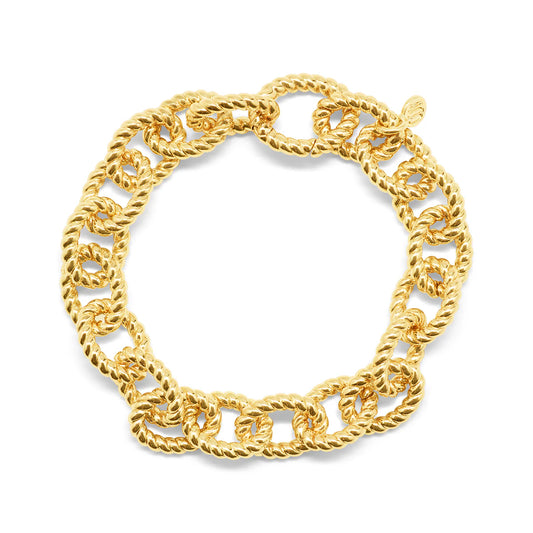 Victoria Small Chain Bracelet 8"