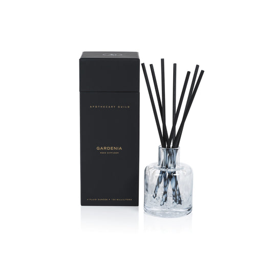 Gardenia Opal Glass Reed Diffuser in Gift Box