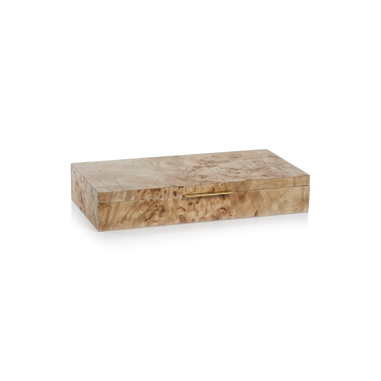 Small Burlwood Veneer Box