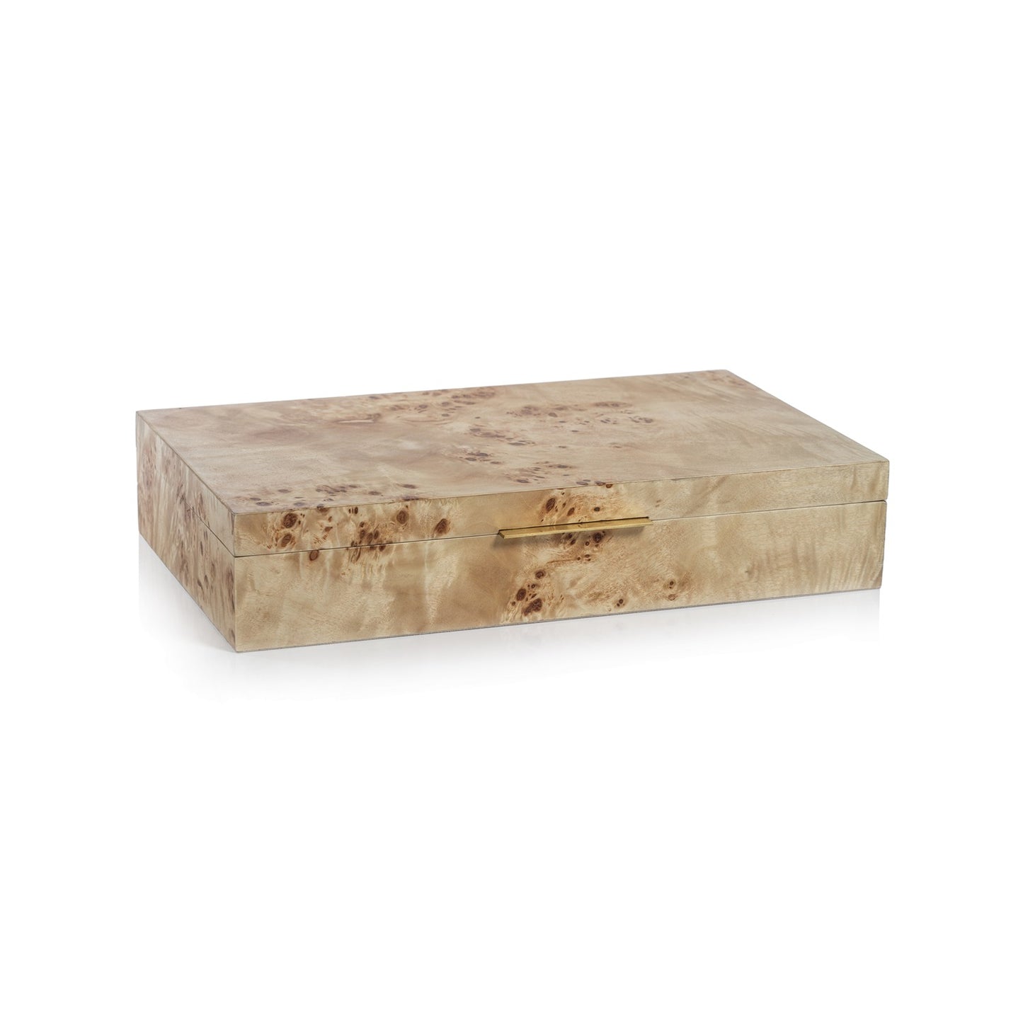 Large Burlwood Veneer Box