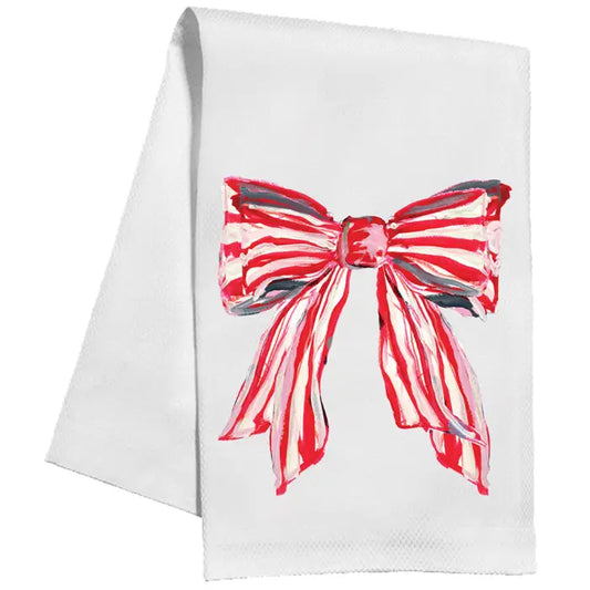 Red Bow Kitchen Towel