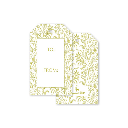 Fern Chartreuse Gift Tags