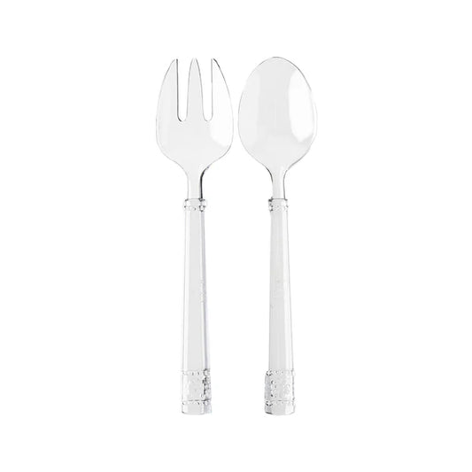 Isabella Acrylic Salad Servers Set
