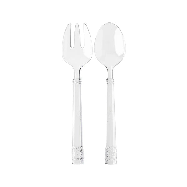 Isabella Acrylic Salad Servers Set