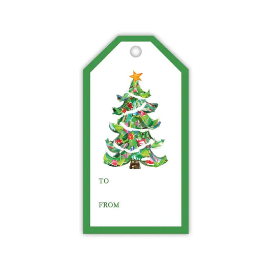 Christmas Tree Gift Tag