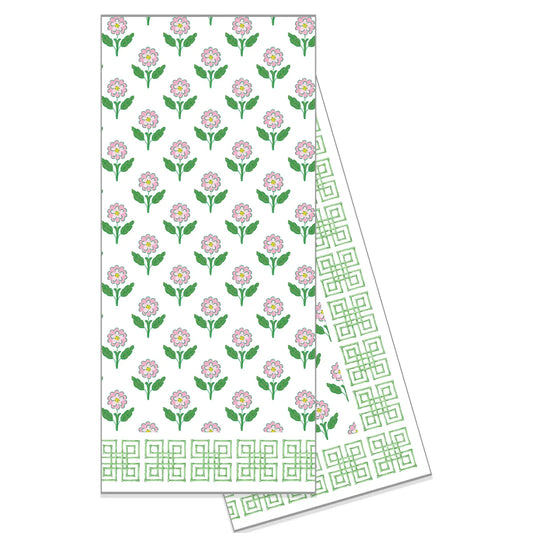 Pink Daisy Tea Towel