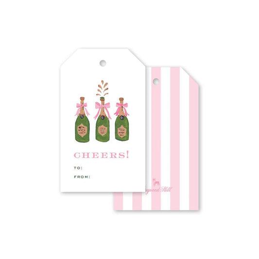 Champagne Cheers Gift Tags