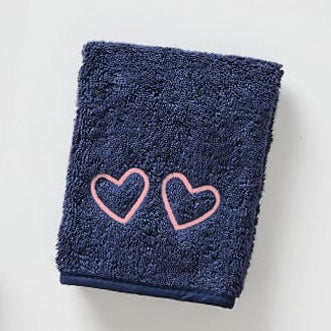 Heart Makeup Towel