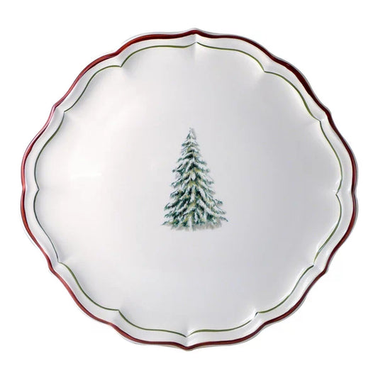 Filet Noel Cake Plate