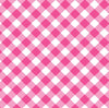 Hot Pink Gingham Check Wrapping Paper