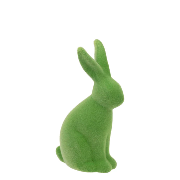 Large Flocked Bunny