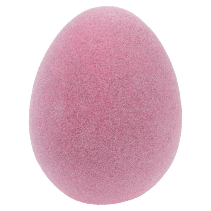 Large Flocked Egg