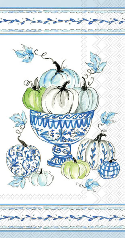 Chinoiserie Pumpkins Guest Towel