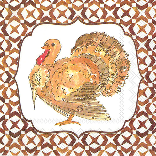 Turkey Luncheon Napkin