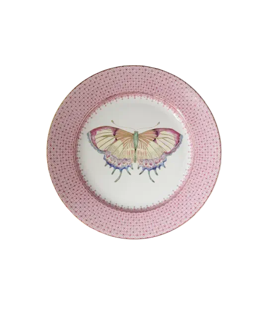 Pink Lace Dessert w/ Butterfly