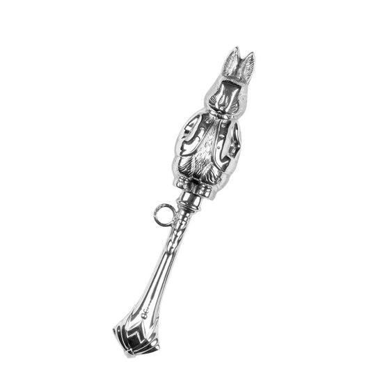 Bunny Sterling Silver Rattle
