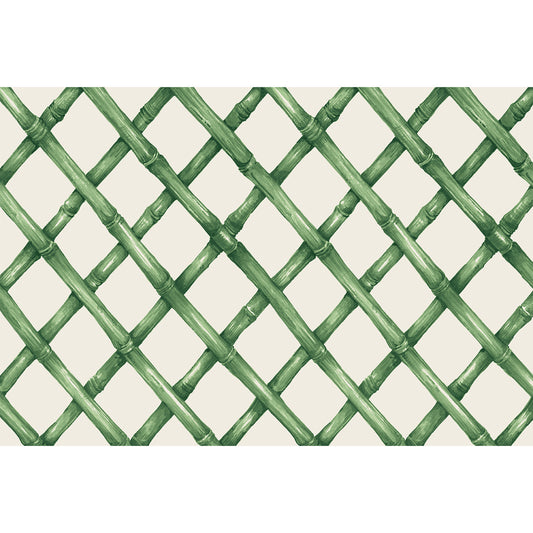 Green Lattice Placemat