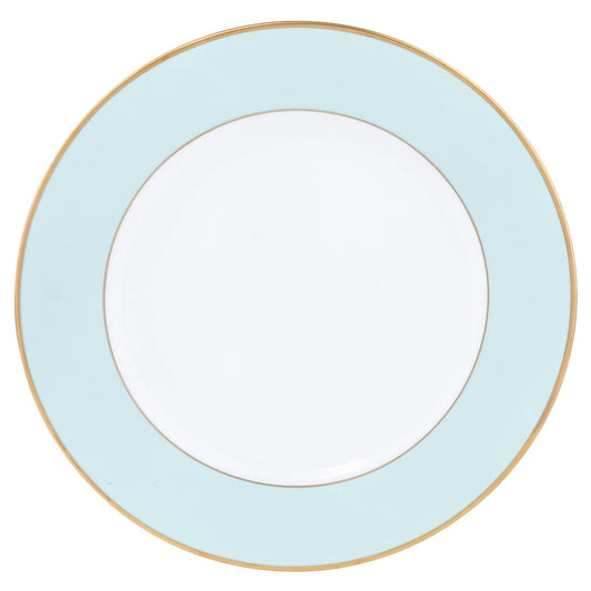 Glacier Blue Charger - Gold