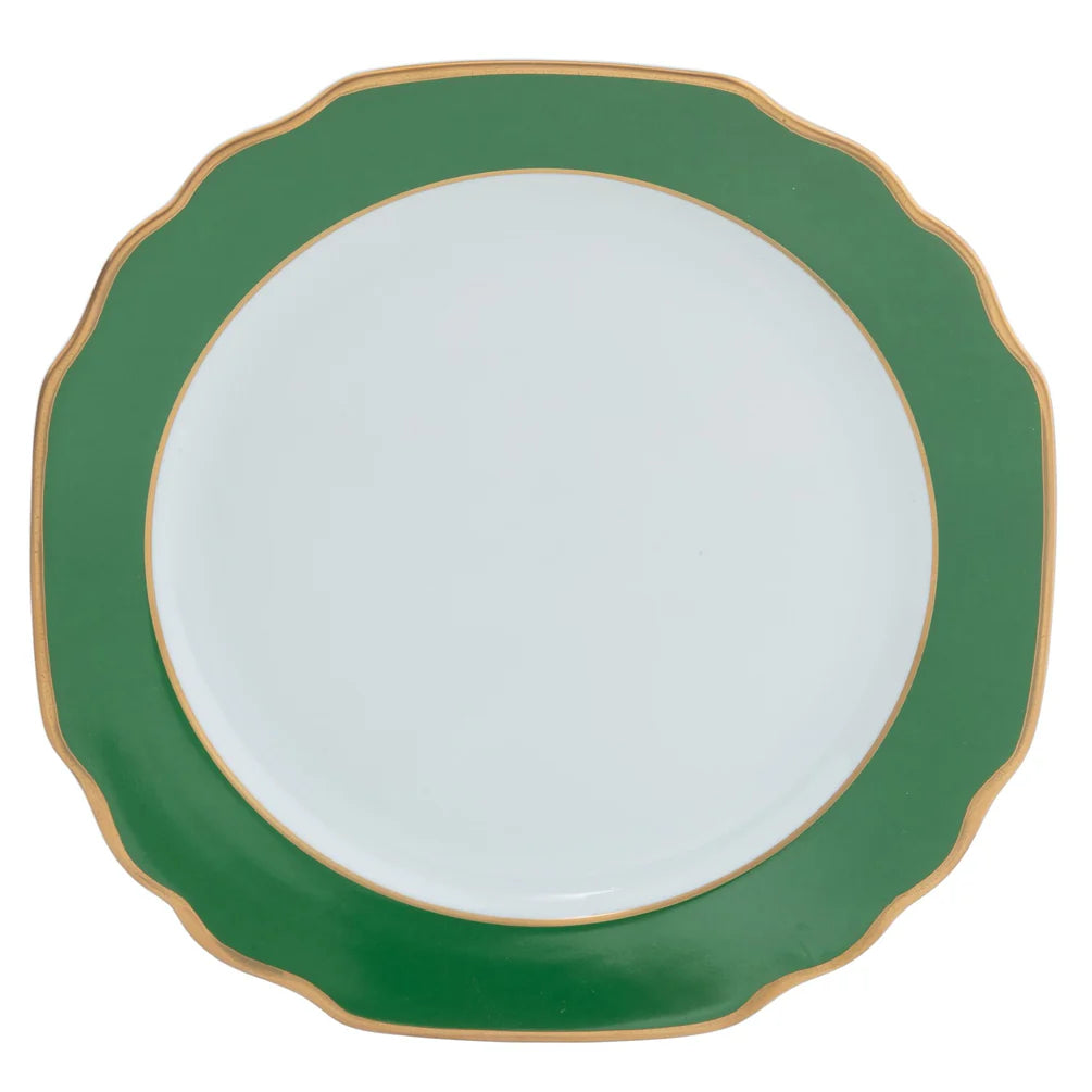 Georgian Emerald/Gold Charger