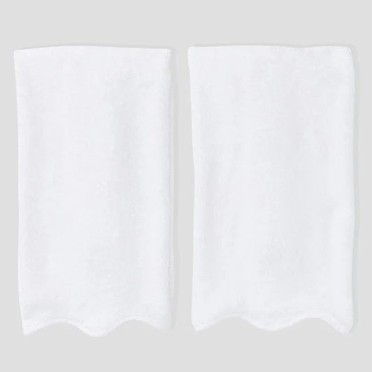 Scallop Hand Towels (pair)