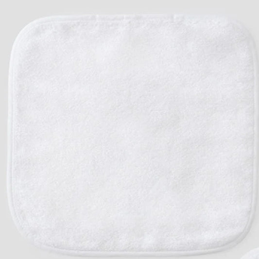White Baby Washcloth