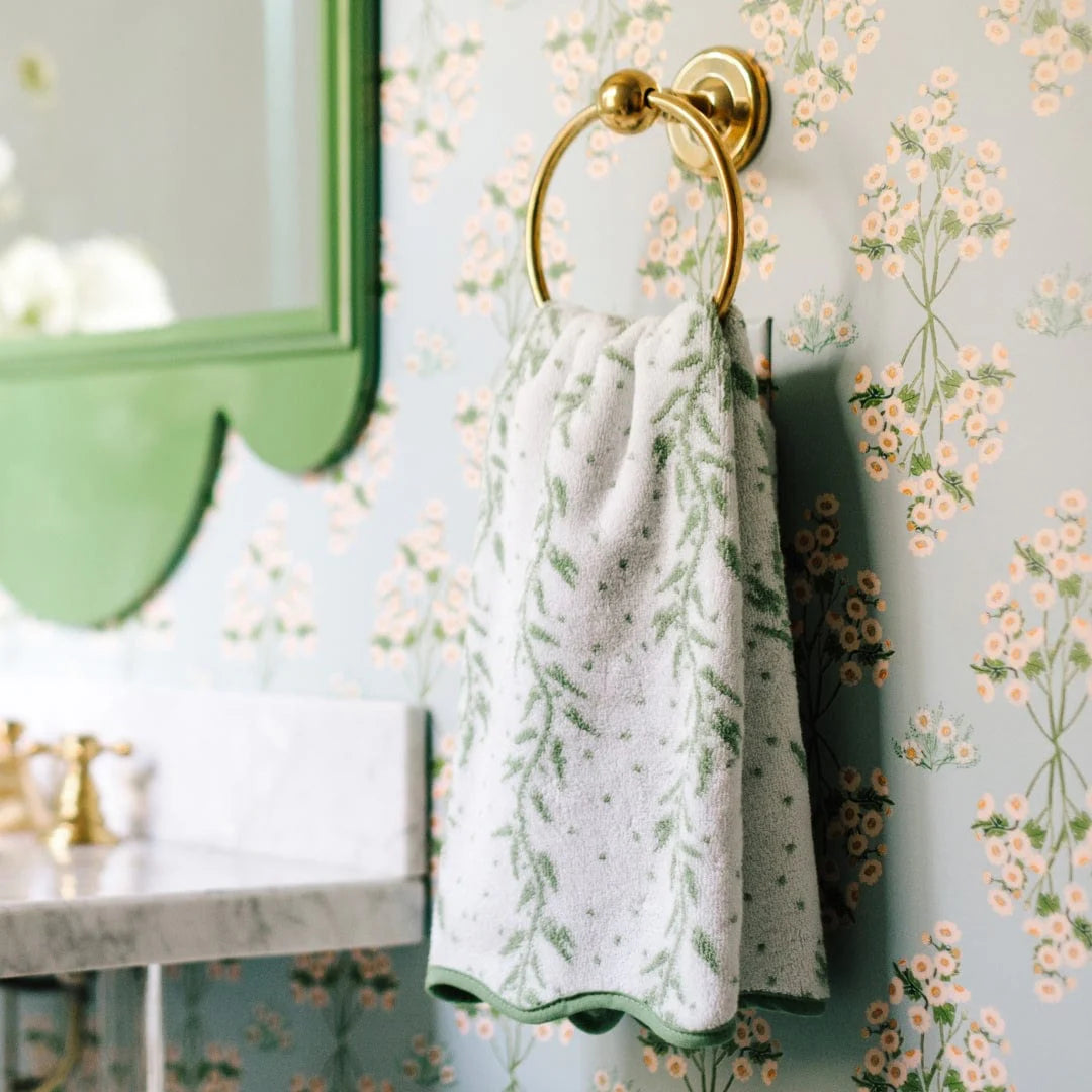 Willow Pattern Hand Towel Pair