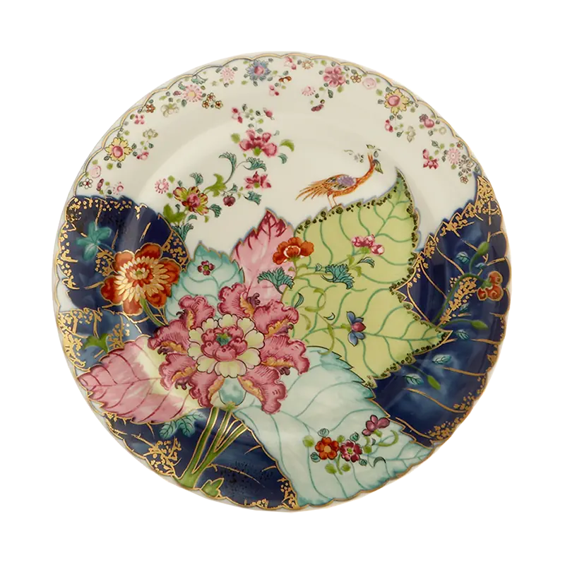 Tobacco Leaf Dessert Plate