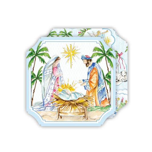 Nativity Die-Cut Coasters