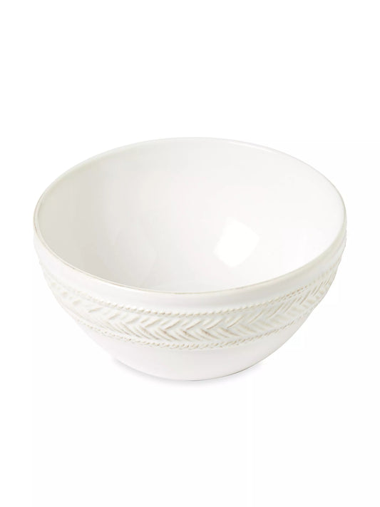 Le Panier Cereal/Ice Cream Bowl - Whitewash