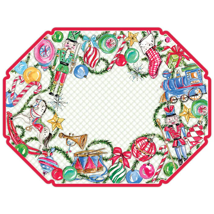 Christmas Ornaments/Toys Placemat