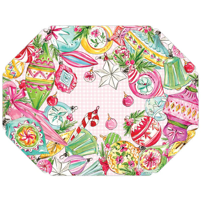 Vintage Ornaments Placemat