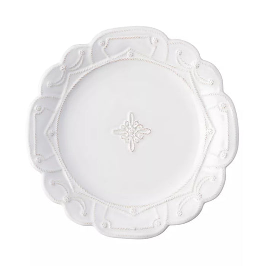 Jardins du Monde Dinner Plate - Whitewash