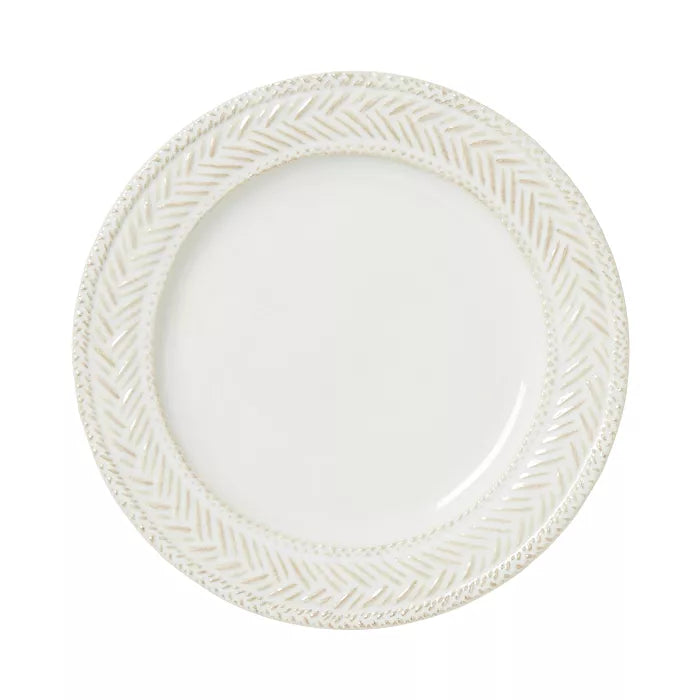 Le Panier Side/Cocktail Plate - Whitewash