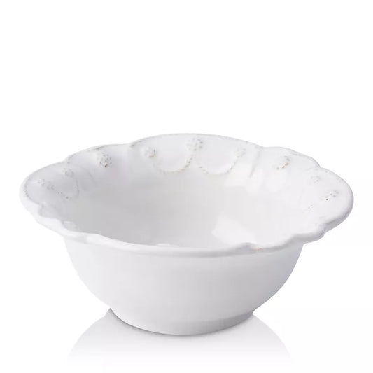 Jardins du Monde Cereal/Ice Cream Bowl - Whitewash