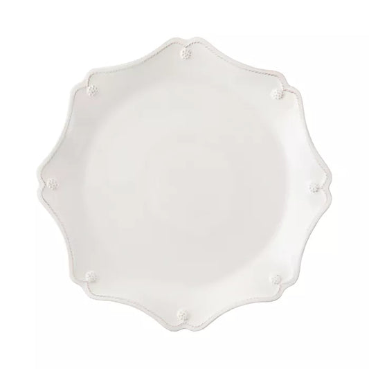 B&T Whitewash Scallop Platter/Charger