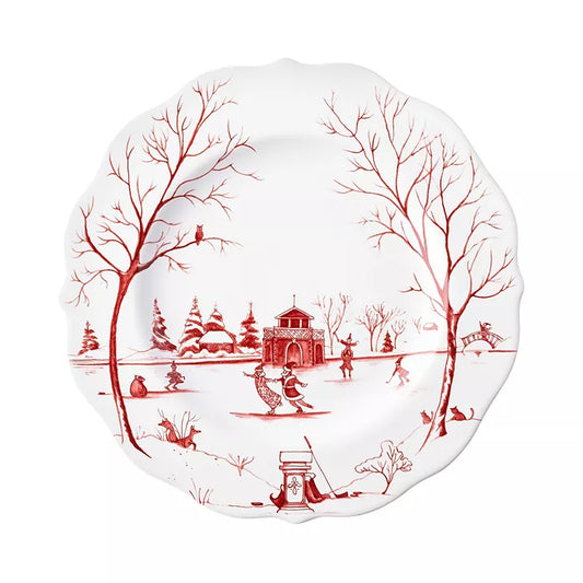 Country Estate Winter Frolic Dessert/Salad Plate