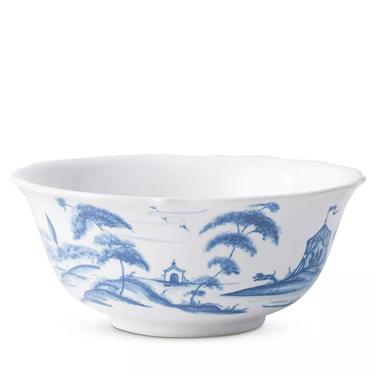 Country Estate Delft Blue Cereal/Ice Cream Bowl