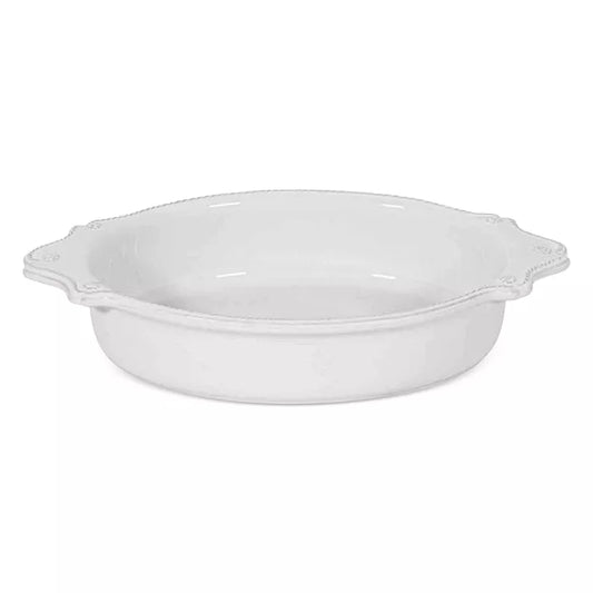 B&T Whitewash 13" Oval Baker