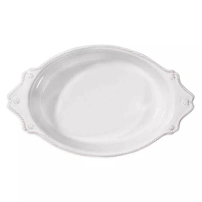 B&T Whitewash 13" Oval Baker