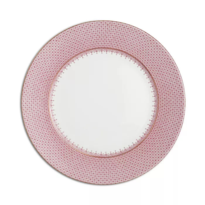 Pink Lace Service Plate