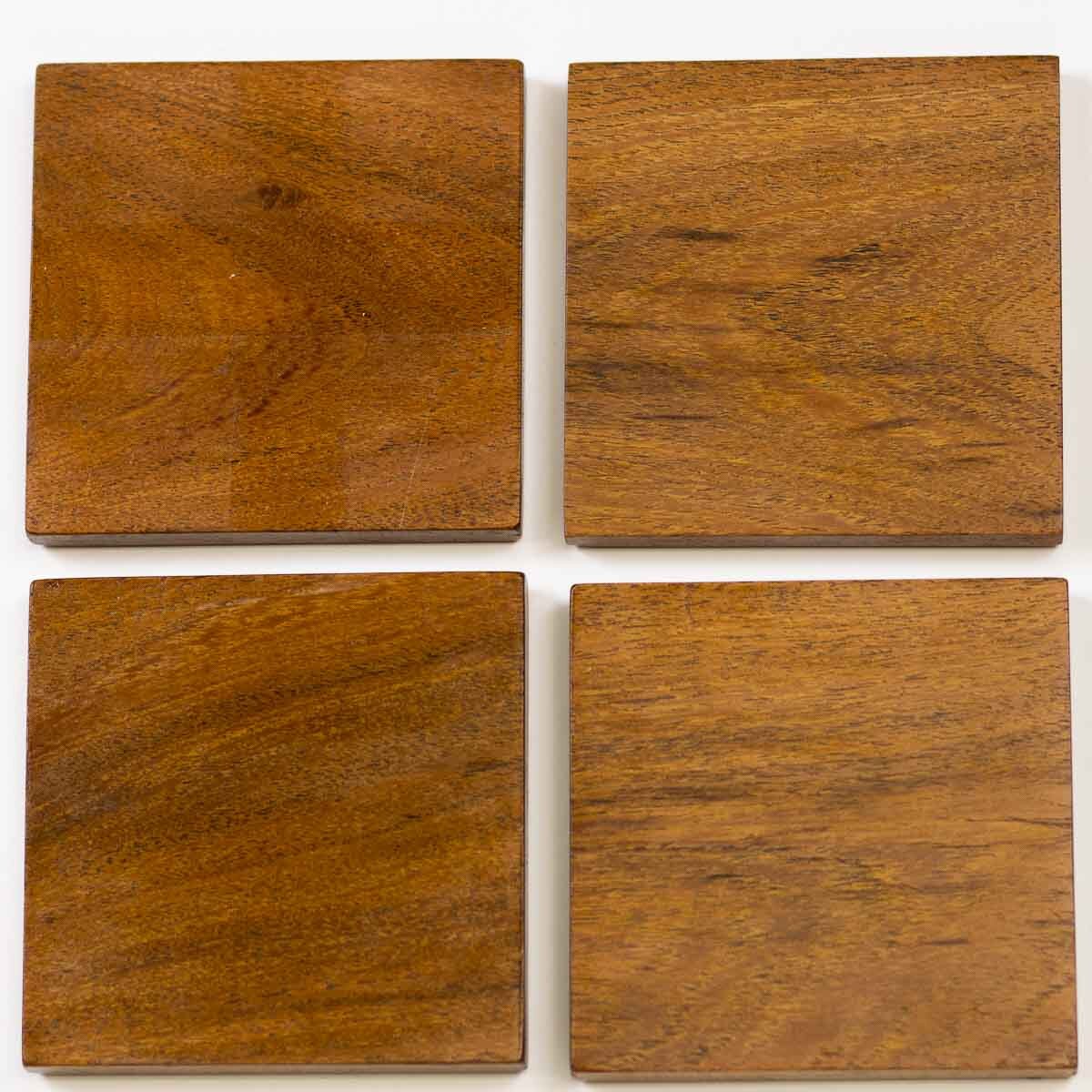 Wood Coasters Set