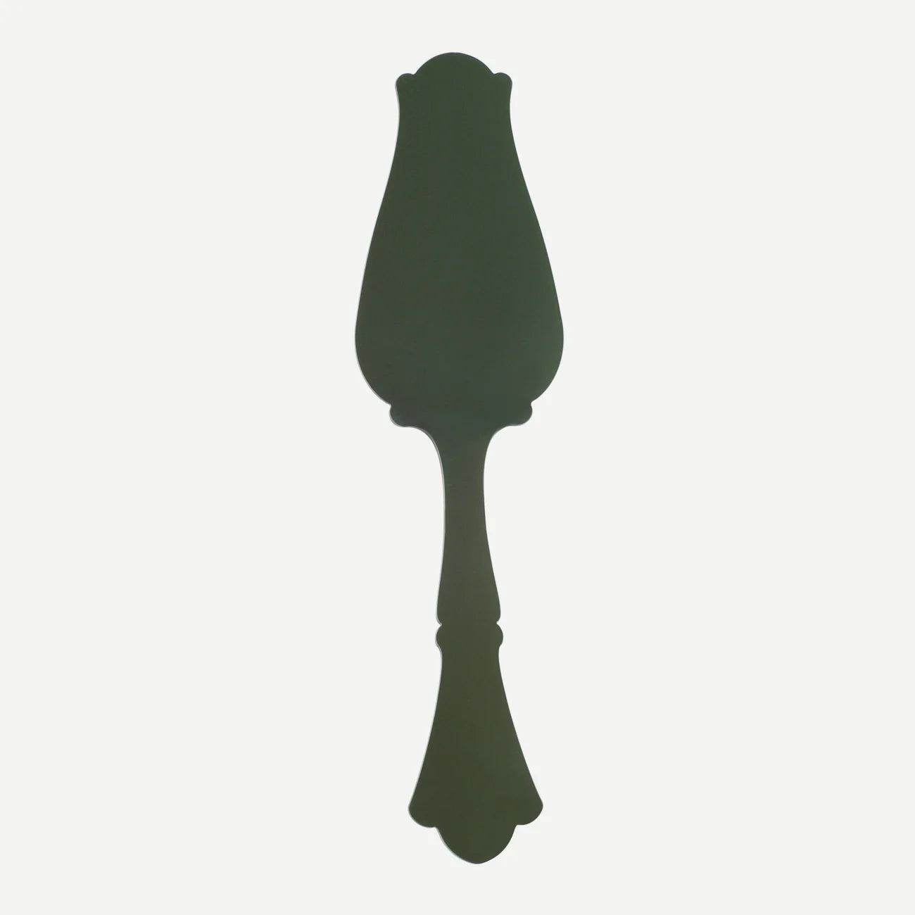 Dark Green Honorine Tart Server