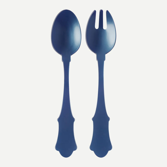 Steel Blue Honorine Salad Set/2