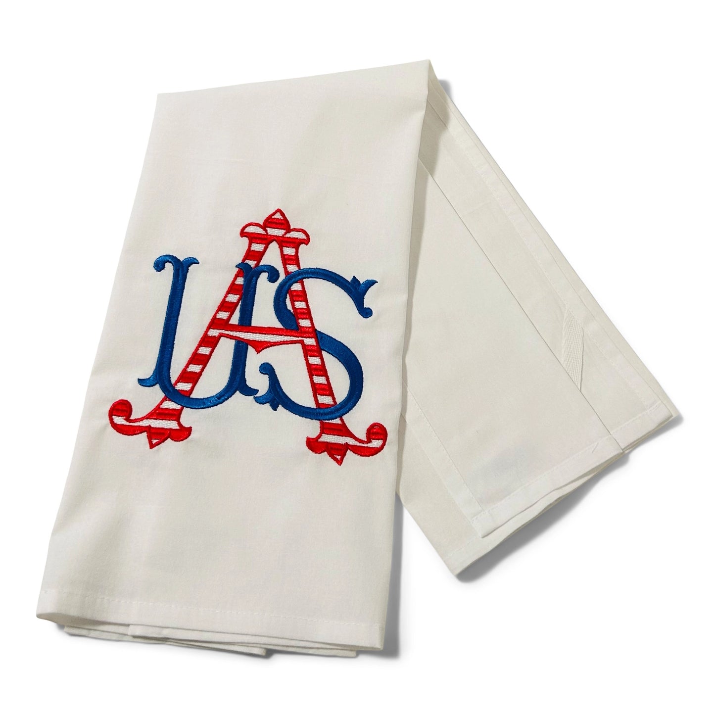 USA Embroidered Tea Towel