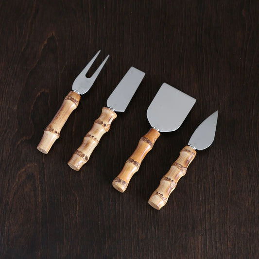 Bamboo Cheese Knives Set