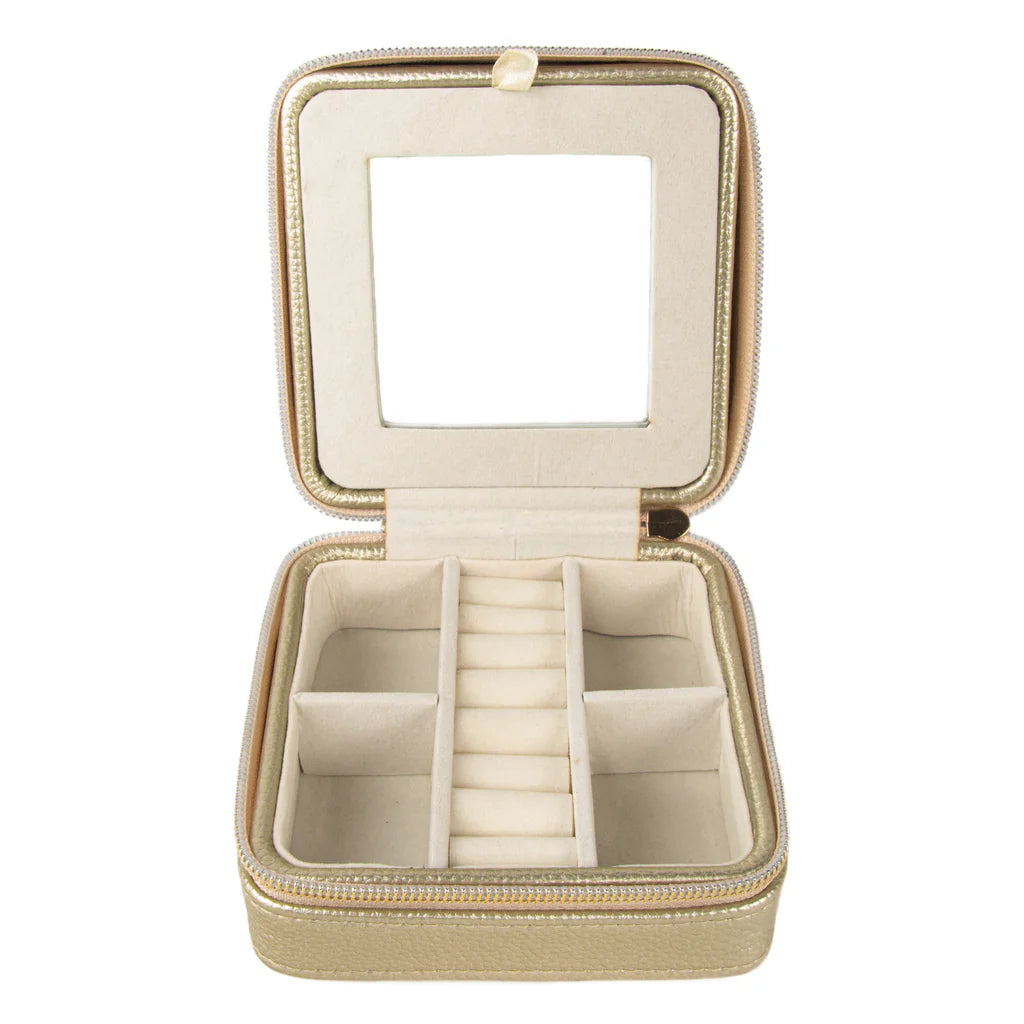 Gold Leah Travel Case